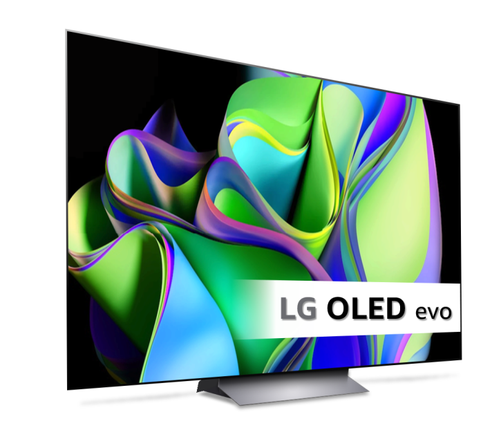 LG OLED48C37LA 48 Zoll 4K Smart Modell UHD 2023, Tuner schwarz-21101-3 Twin TV