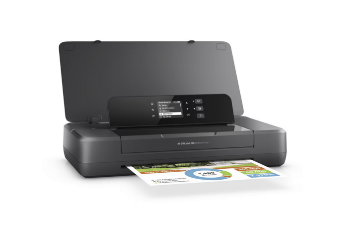 HP OfficeJet 200 Mobile TinÂ­tenÂ­strahlÂ­druÂ­cker A4, Drucker, ePrint, AirPrint, USB, WLAN