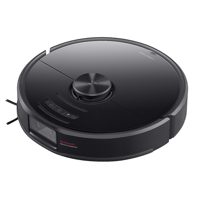 Xiaomi Roborock S6 MaxV vacuum robot, black, charging station, wiping  function, running time 180 minutes-17711-1