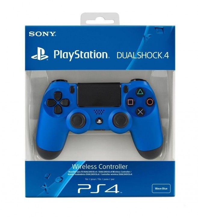 Sony Dualshock 4 Wireless Controller, blue-11067-3